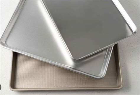 flat metal cookie sheets|safest cookie sheets to use.